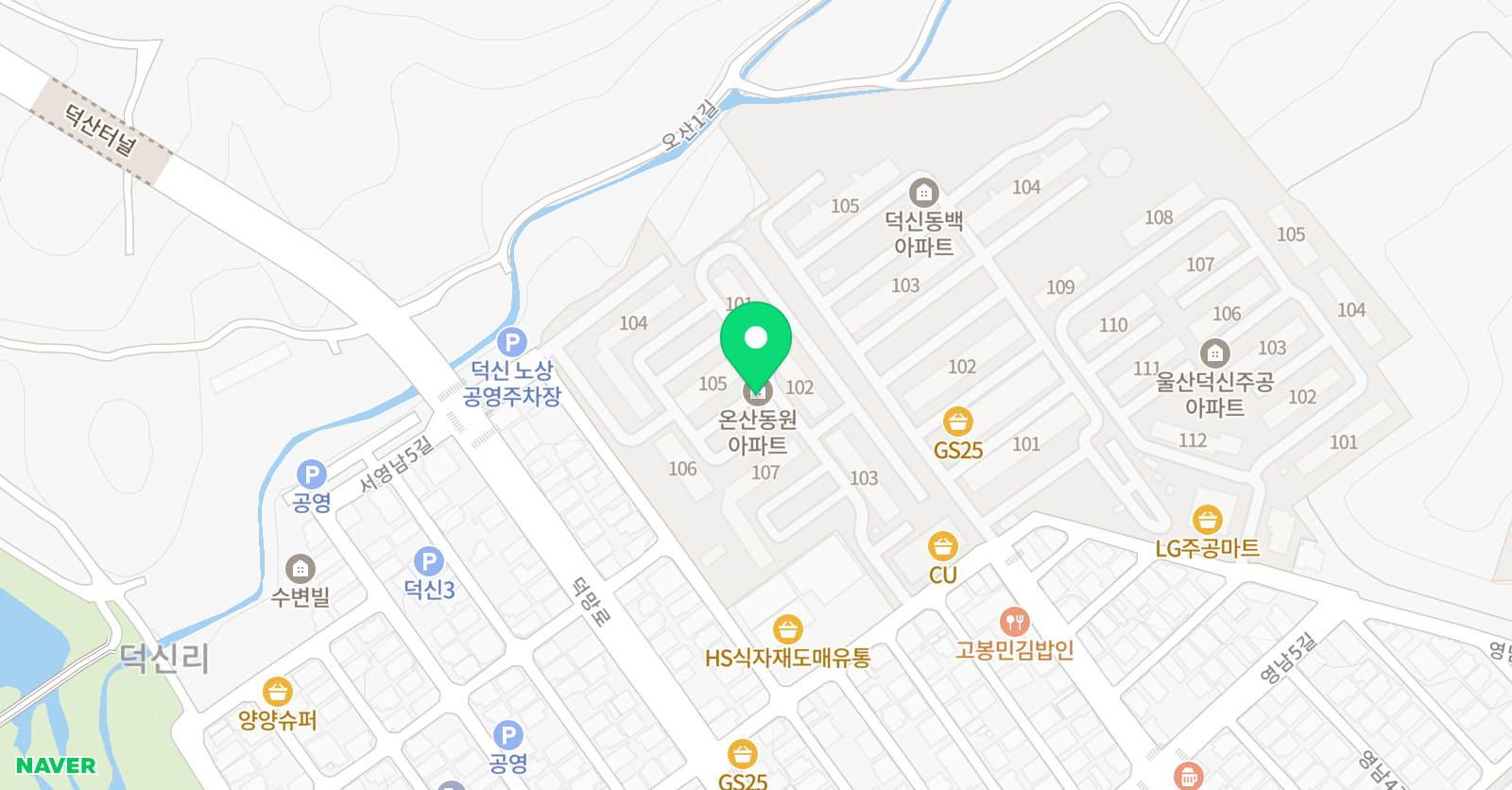 덕신쑥쌤 공부방 위치