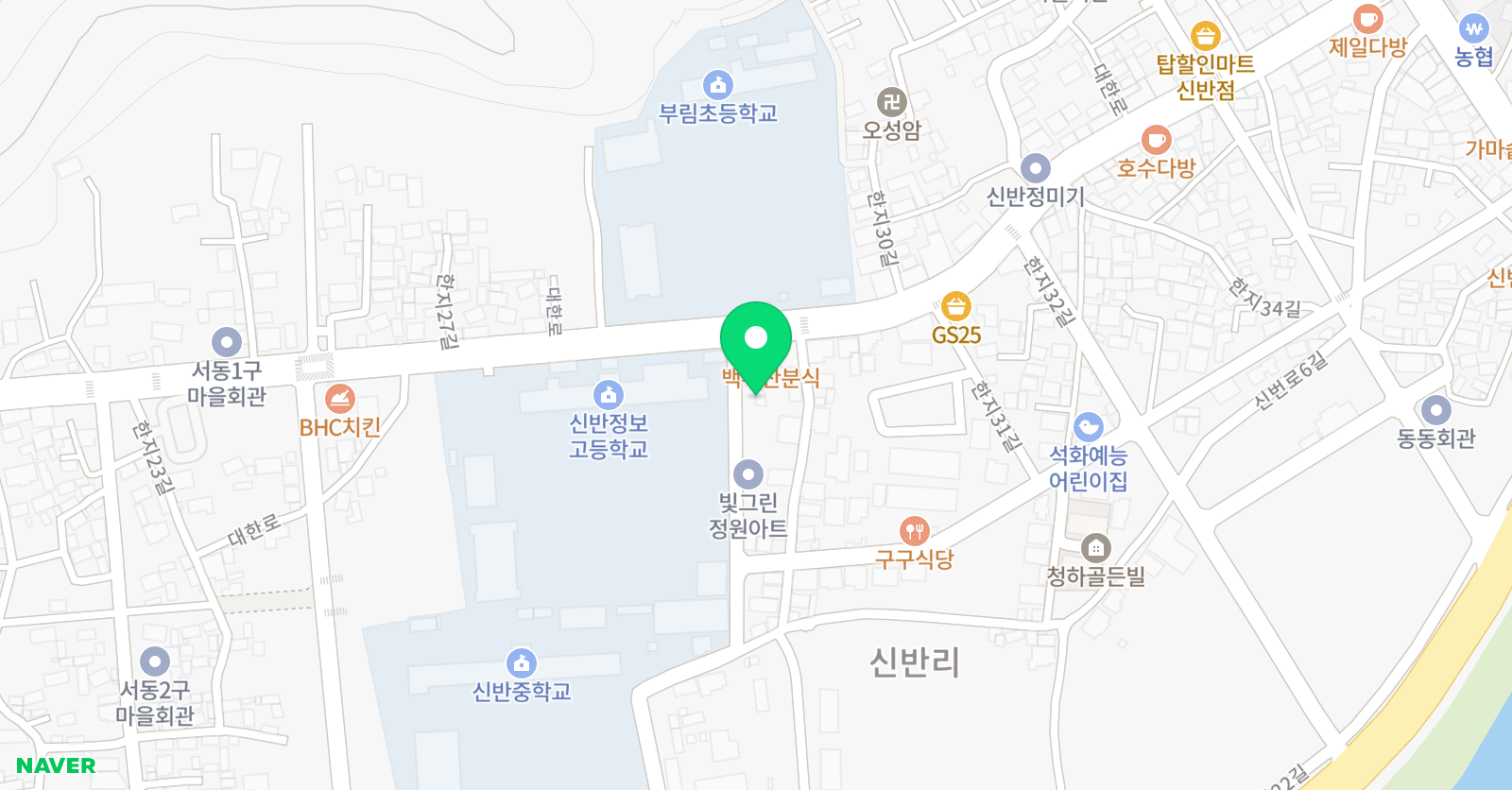 스마트해법 수학 의령부림점 위치