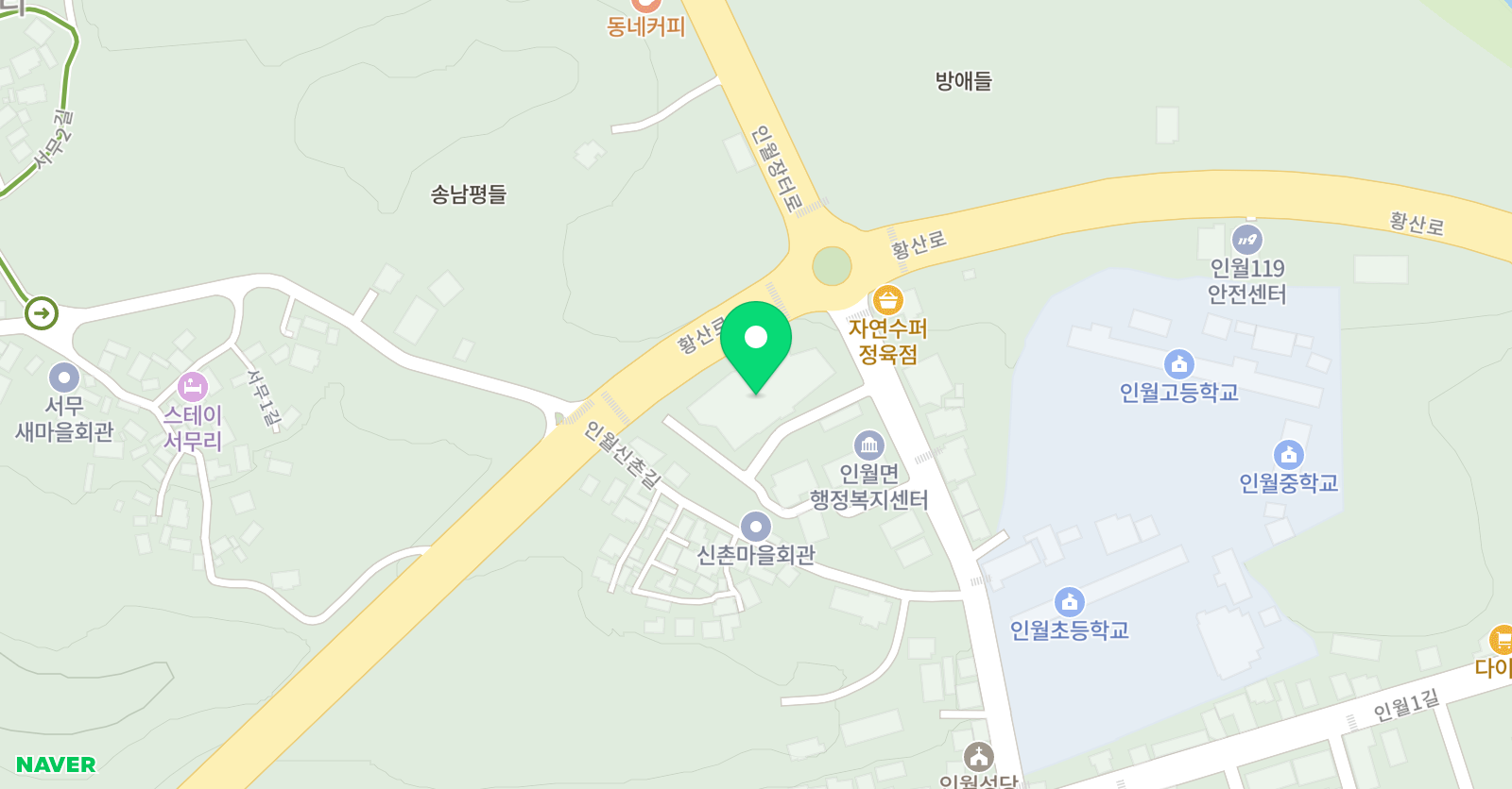 지리산권 실내수영장 위치