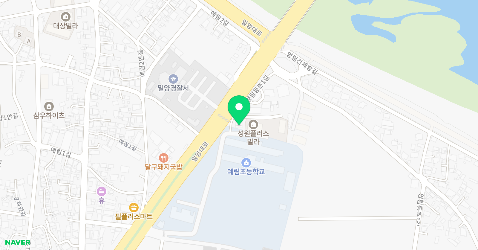 블랙벨트월드 태권도 위치