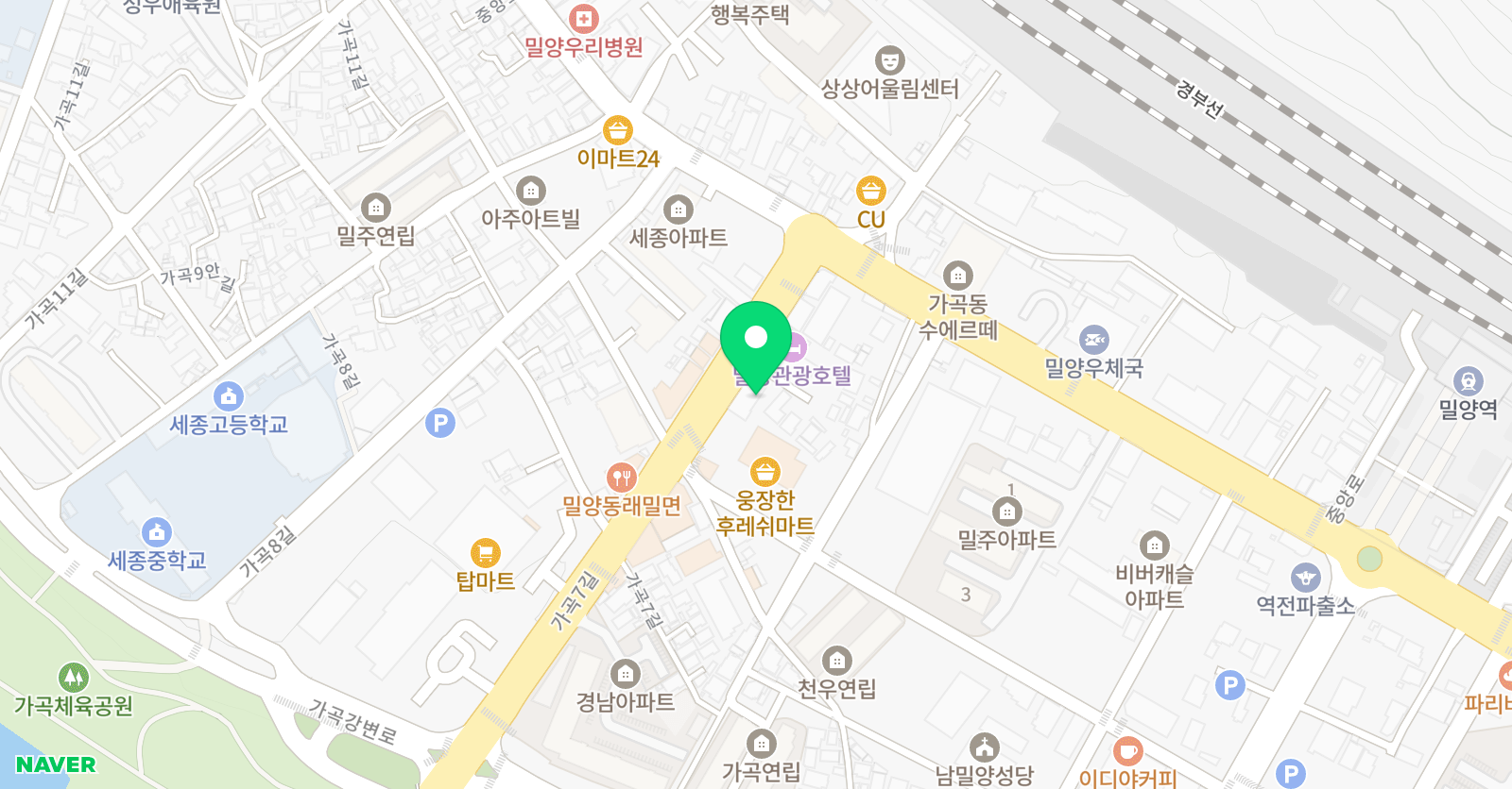 선인 태권도 분관 위치
