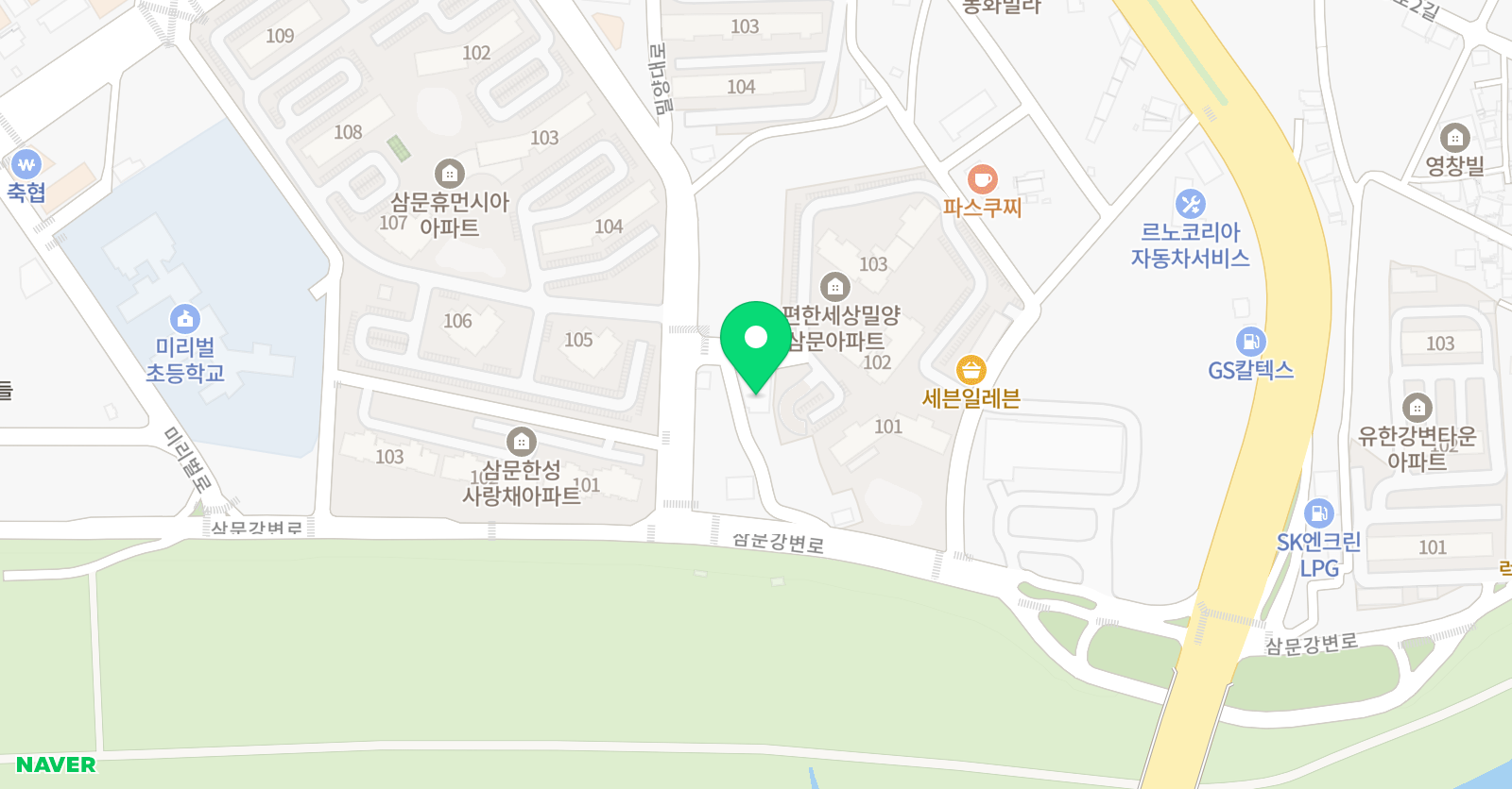아이엠 음악학원 위치