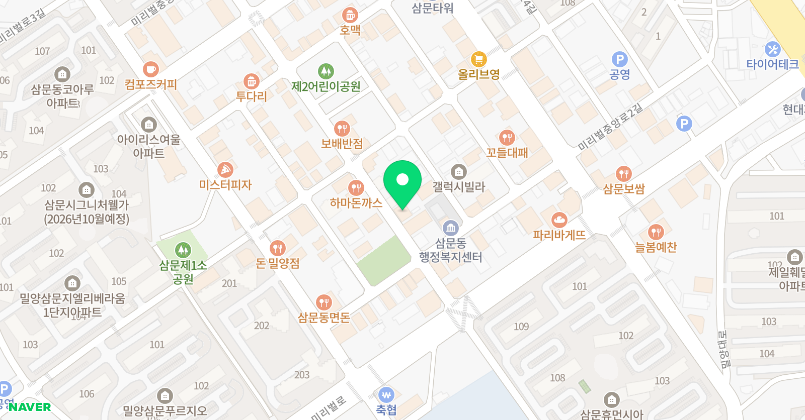 비발디 음악학원 위치