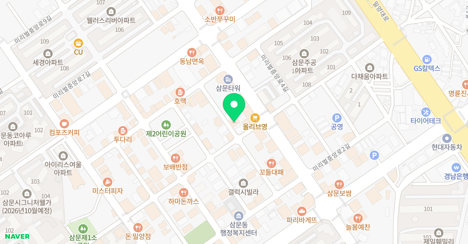 벨리타 댄스컴퍼니 위치