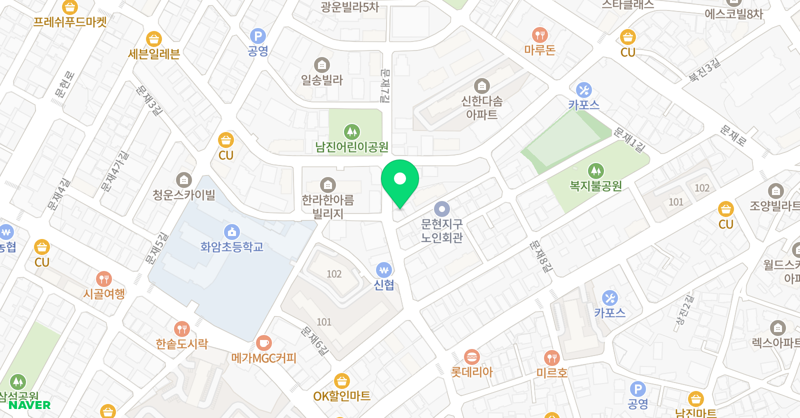보니 잉글리쉬버디 영어학원 위치