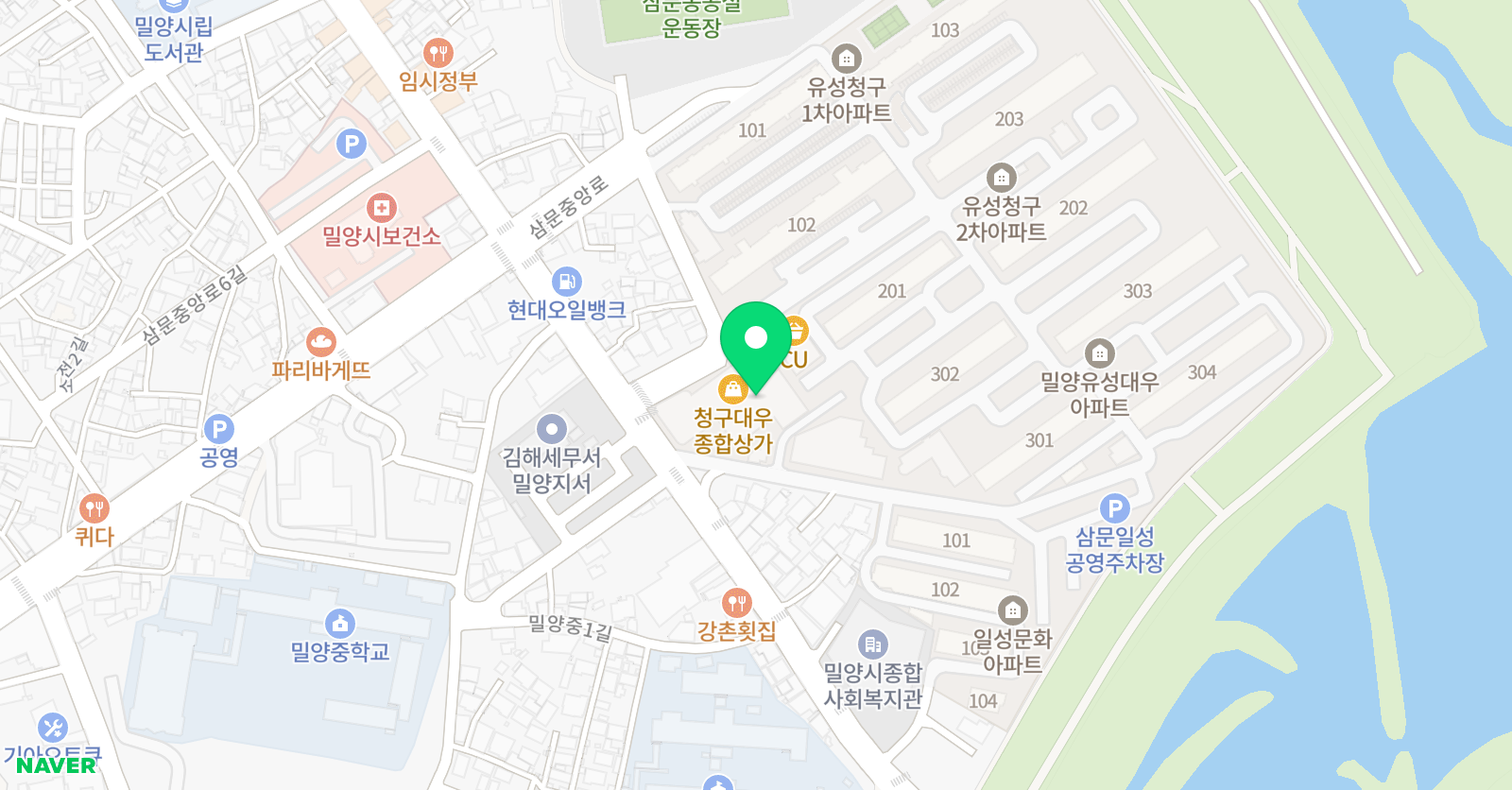 eie 밀양어학원 위치