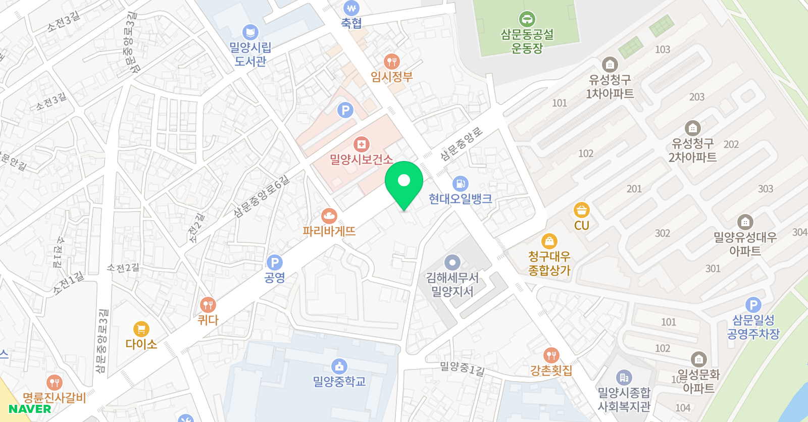 권 수학학원 위치