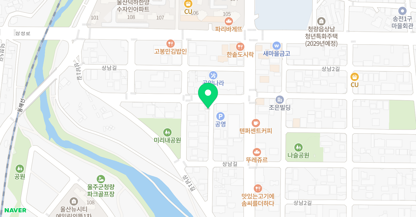 플라톤 청량덕하논술교습소 위치