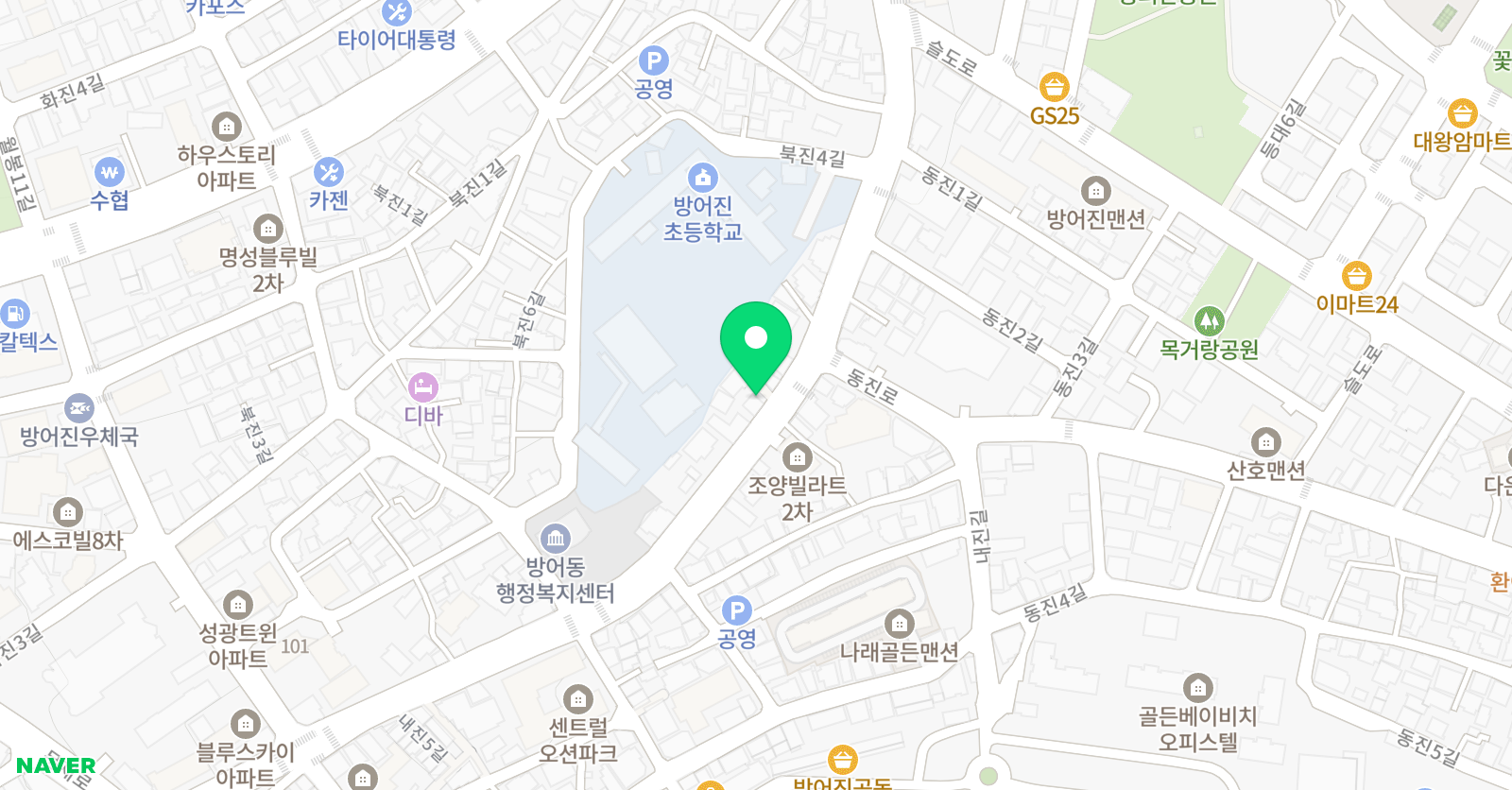 이담푸르넷 수학교습소 위치