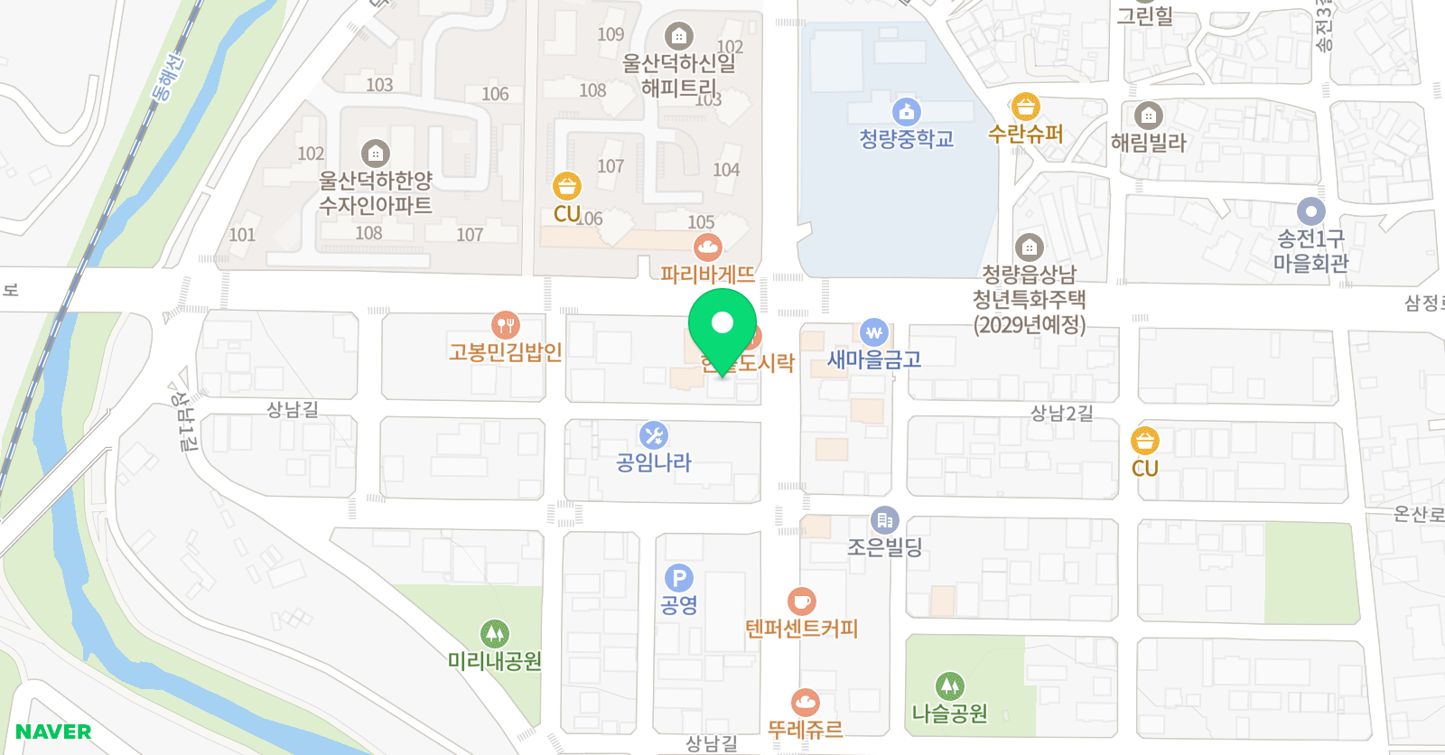 오쌤수학교습소 위치