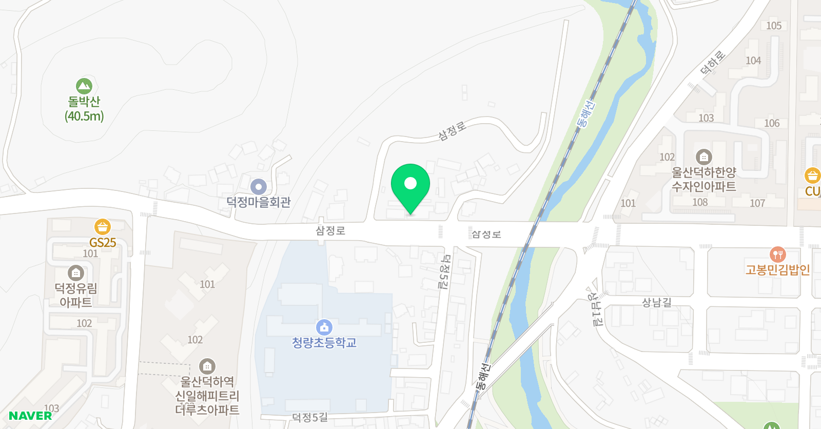 스마트해법 영어수학 덕하유림학원 위치