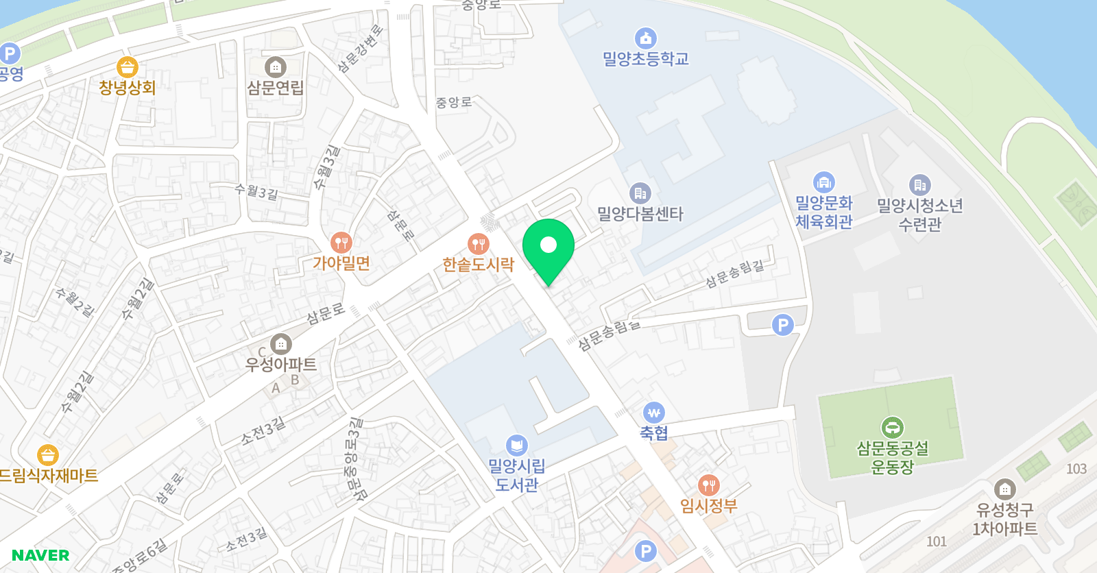 차호준 수학학원 위치