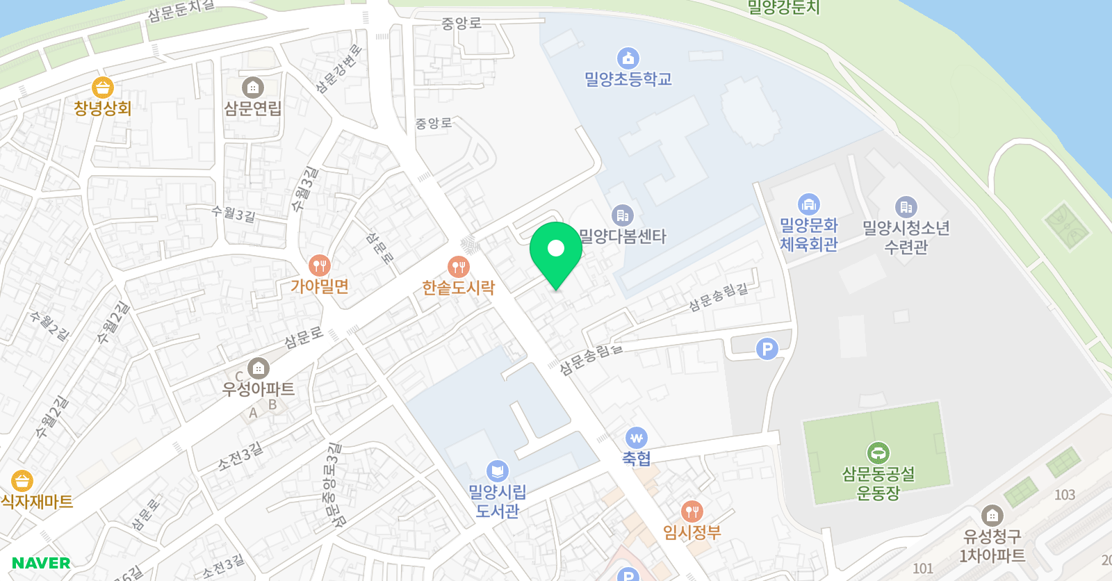 프레스티지 어학원 위치