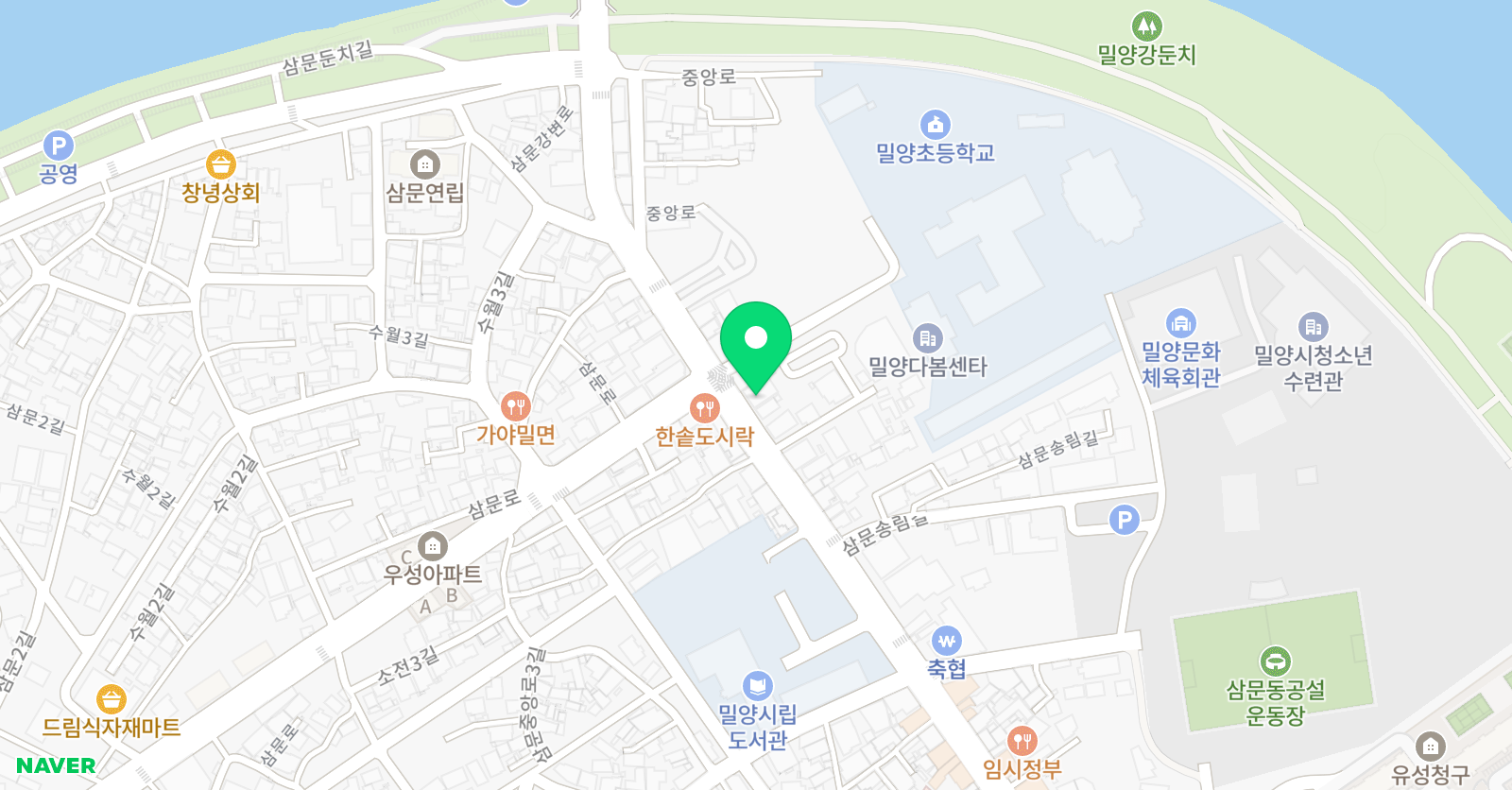 훼미리 미술학원 위치