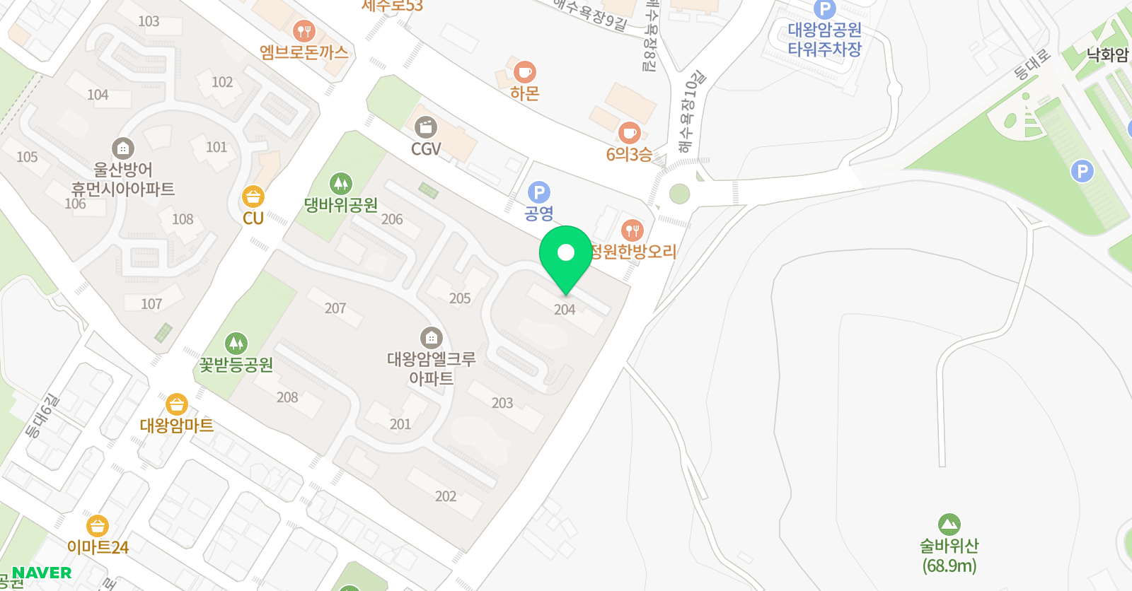 더쎈 수학 위치