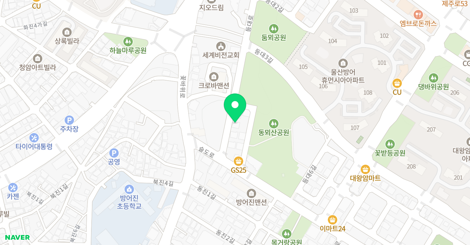 월하담 미술교습소 위치