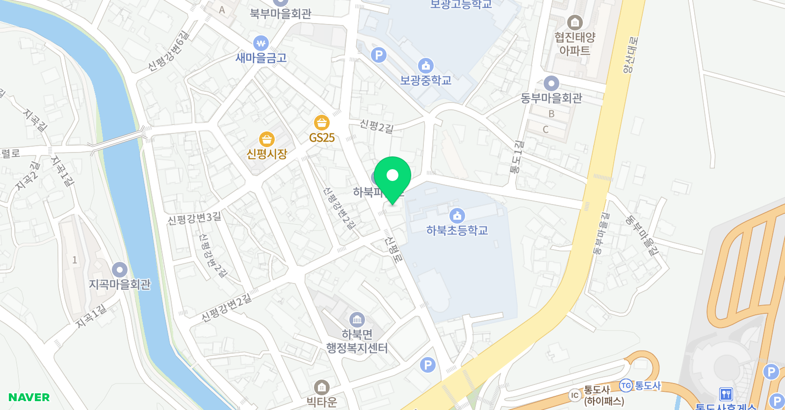 화랑 태권도 위치