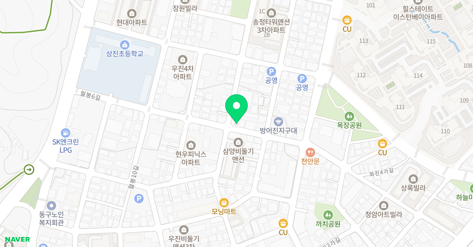 아트랑스 미술학원 위치