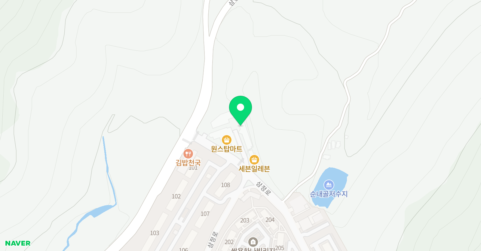 은빛 음악학원 위치