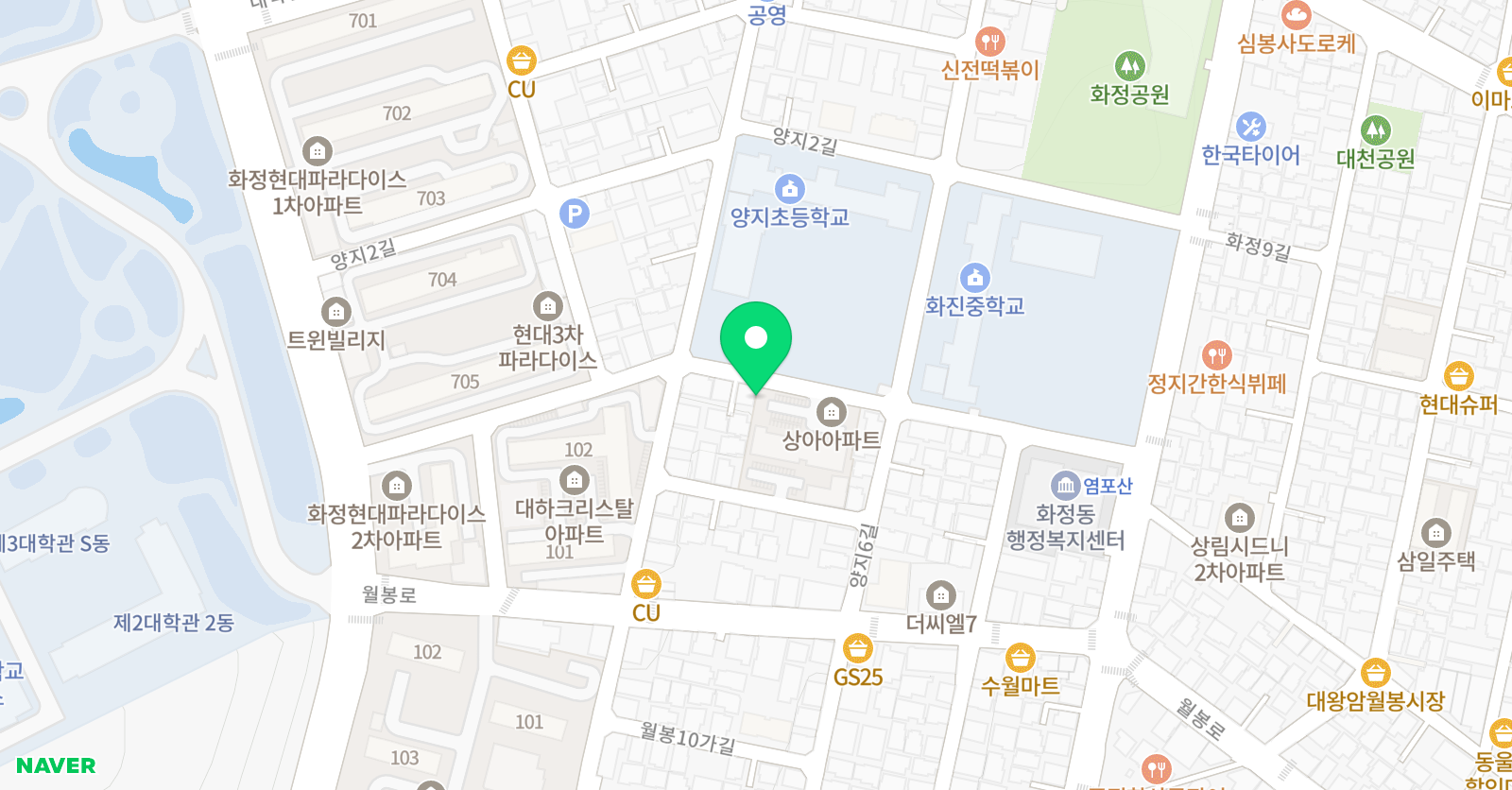 푸르넷 153공부방 위치