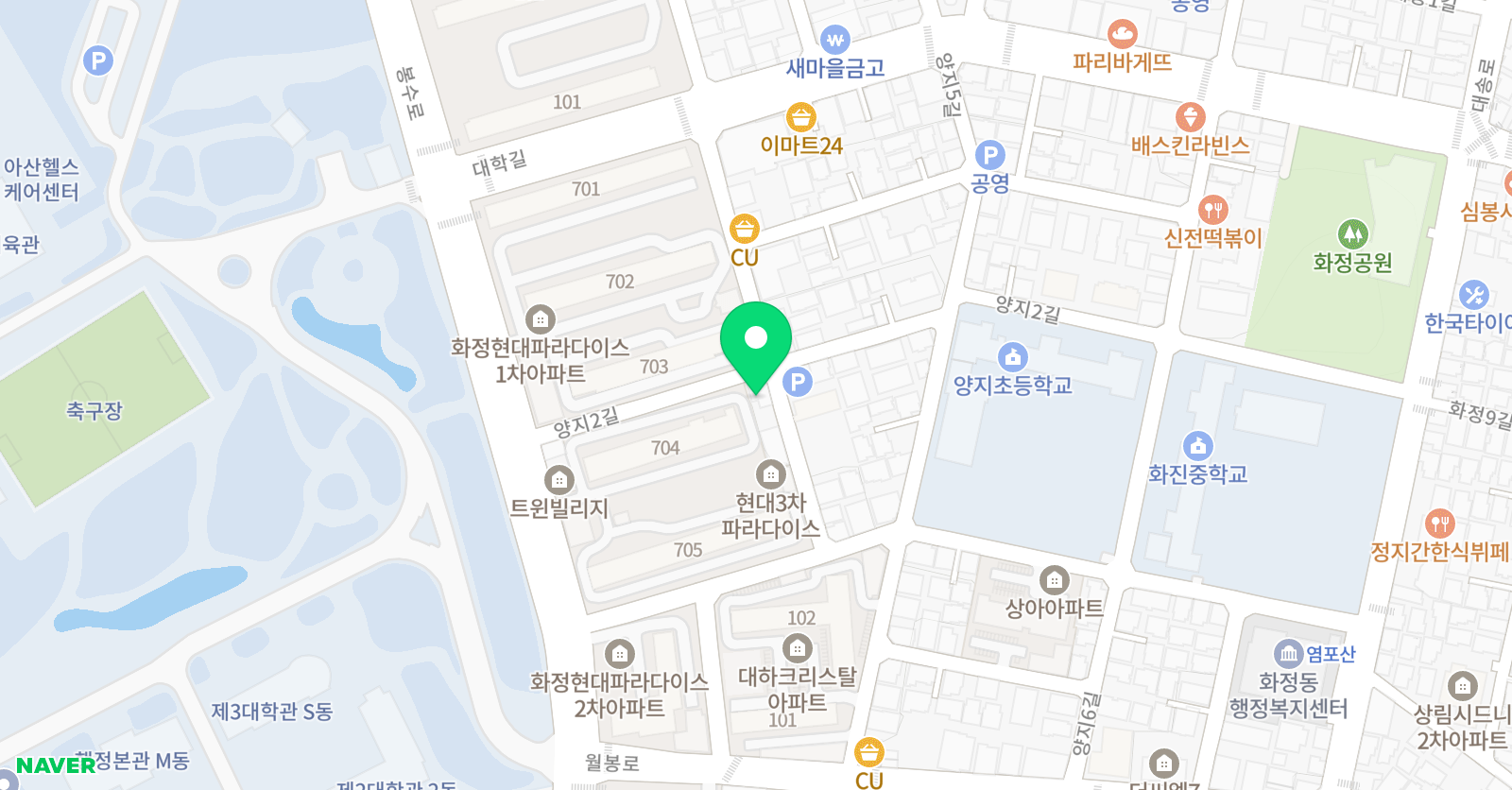와이즈 선학원 위치