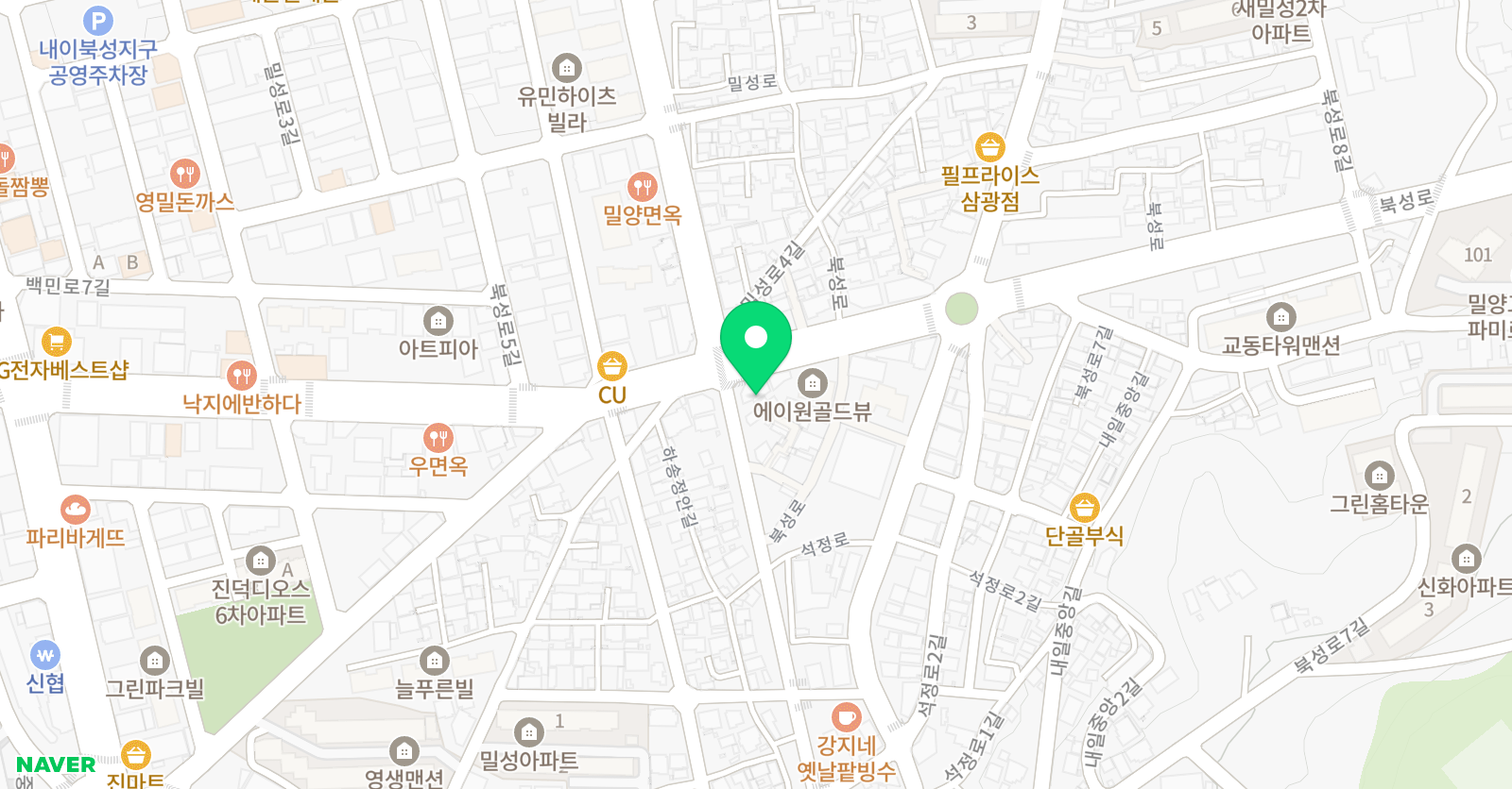 사이다 영수학원 위치