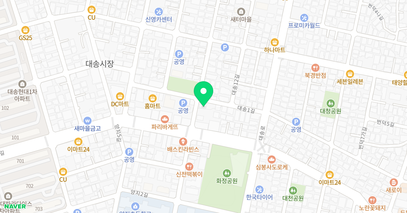 한우리 독서토론논술 울산동구지부 위치