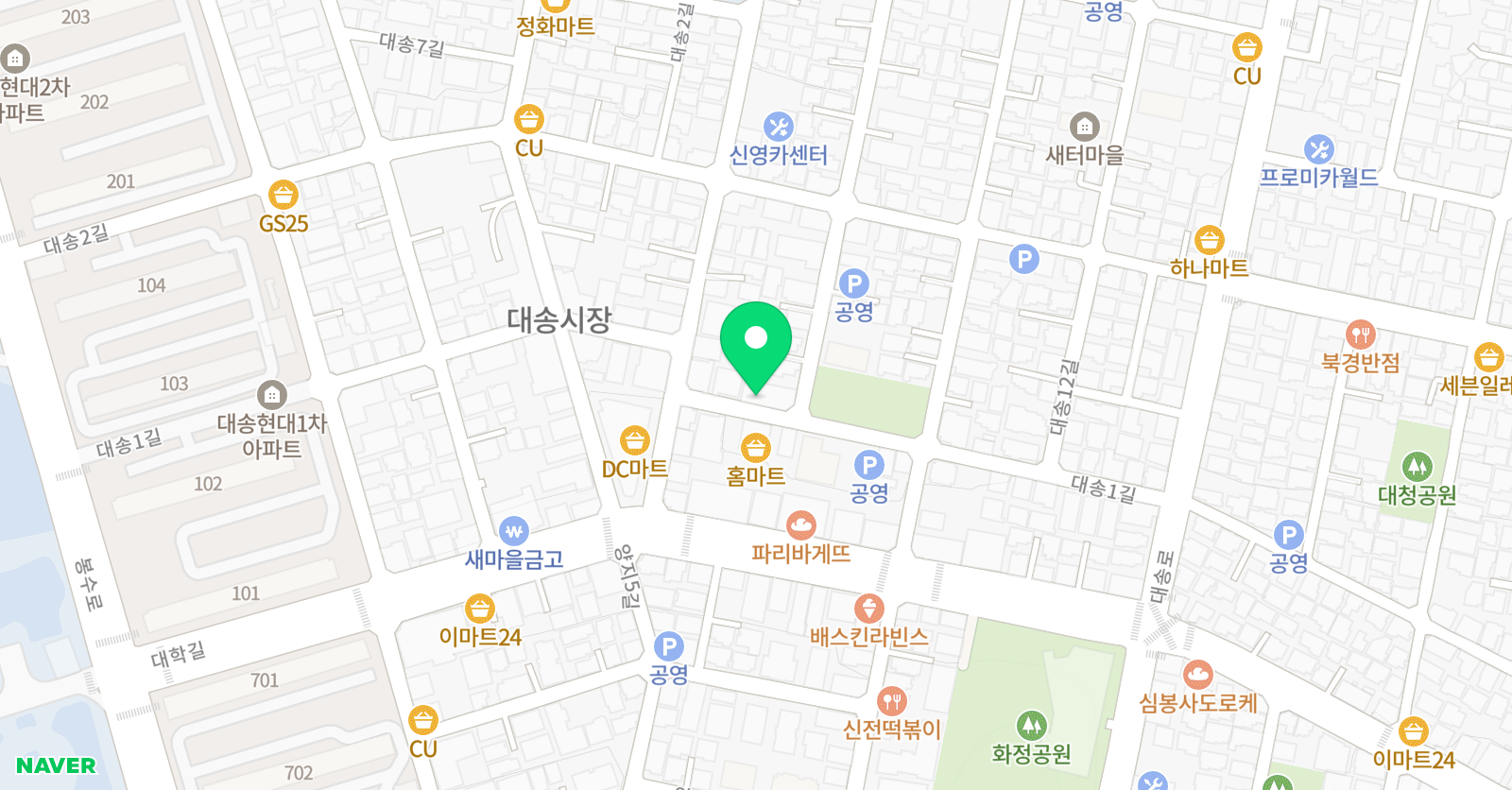 아이원공부방 위치