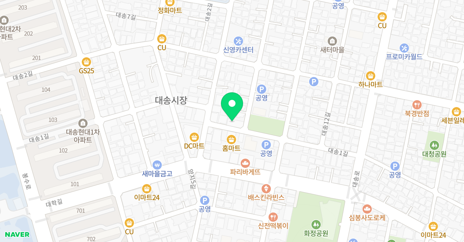 이아이 음악학원 위치