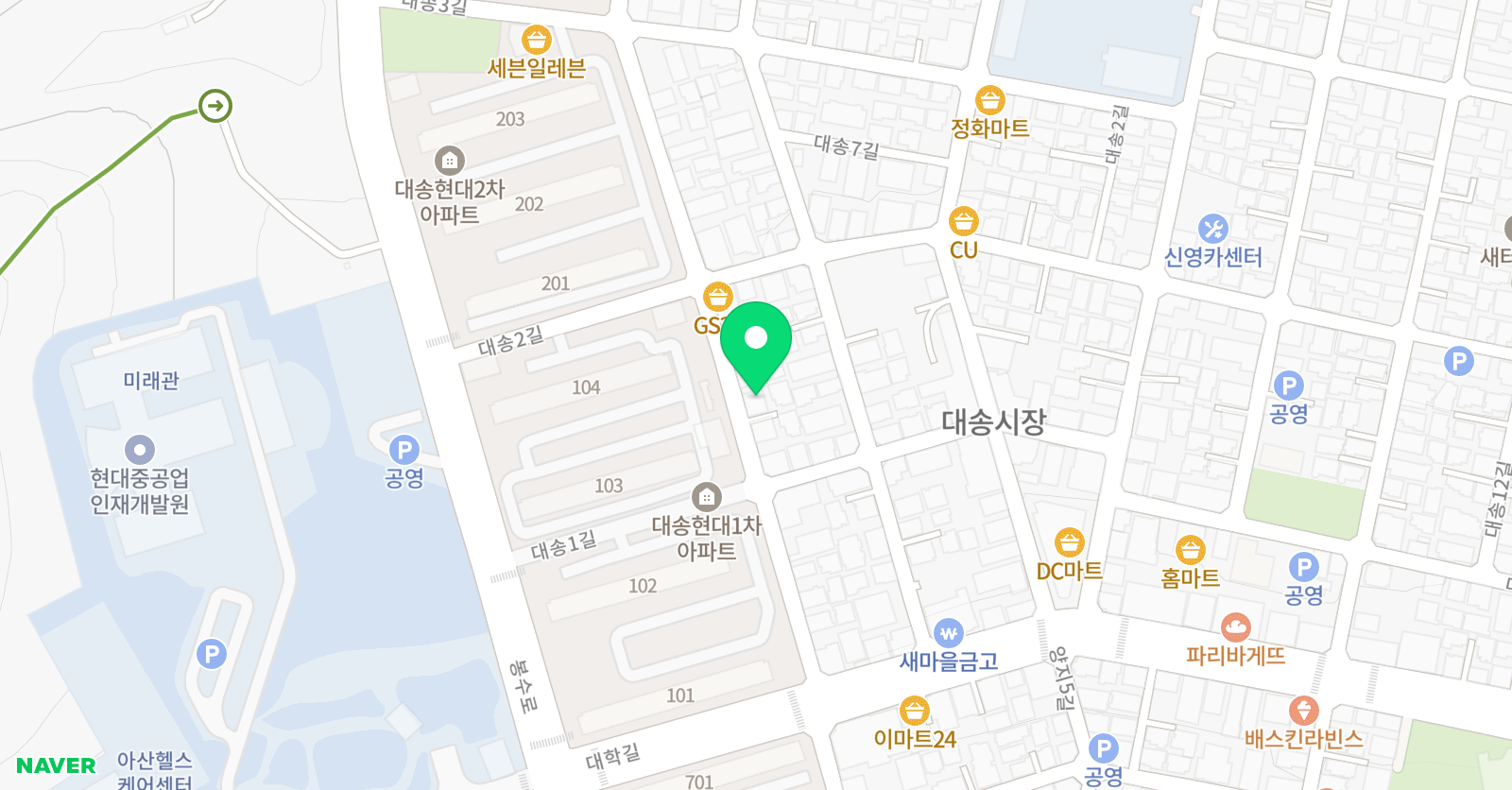 유클리드 수학학원 위치