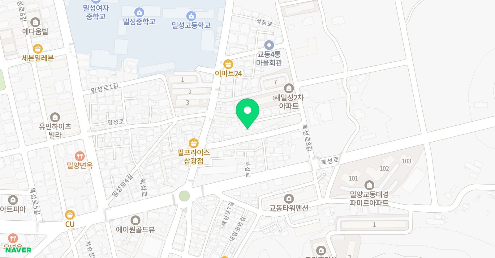 청담 서예학원 위치