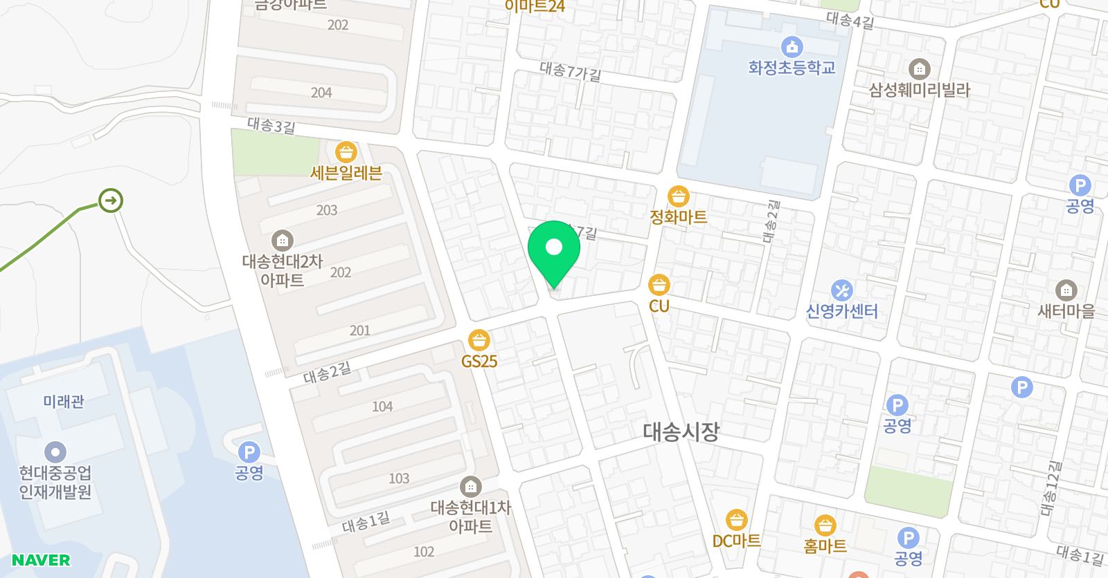 아트인아트 미술학원 위치