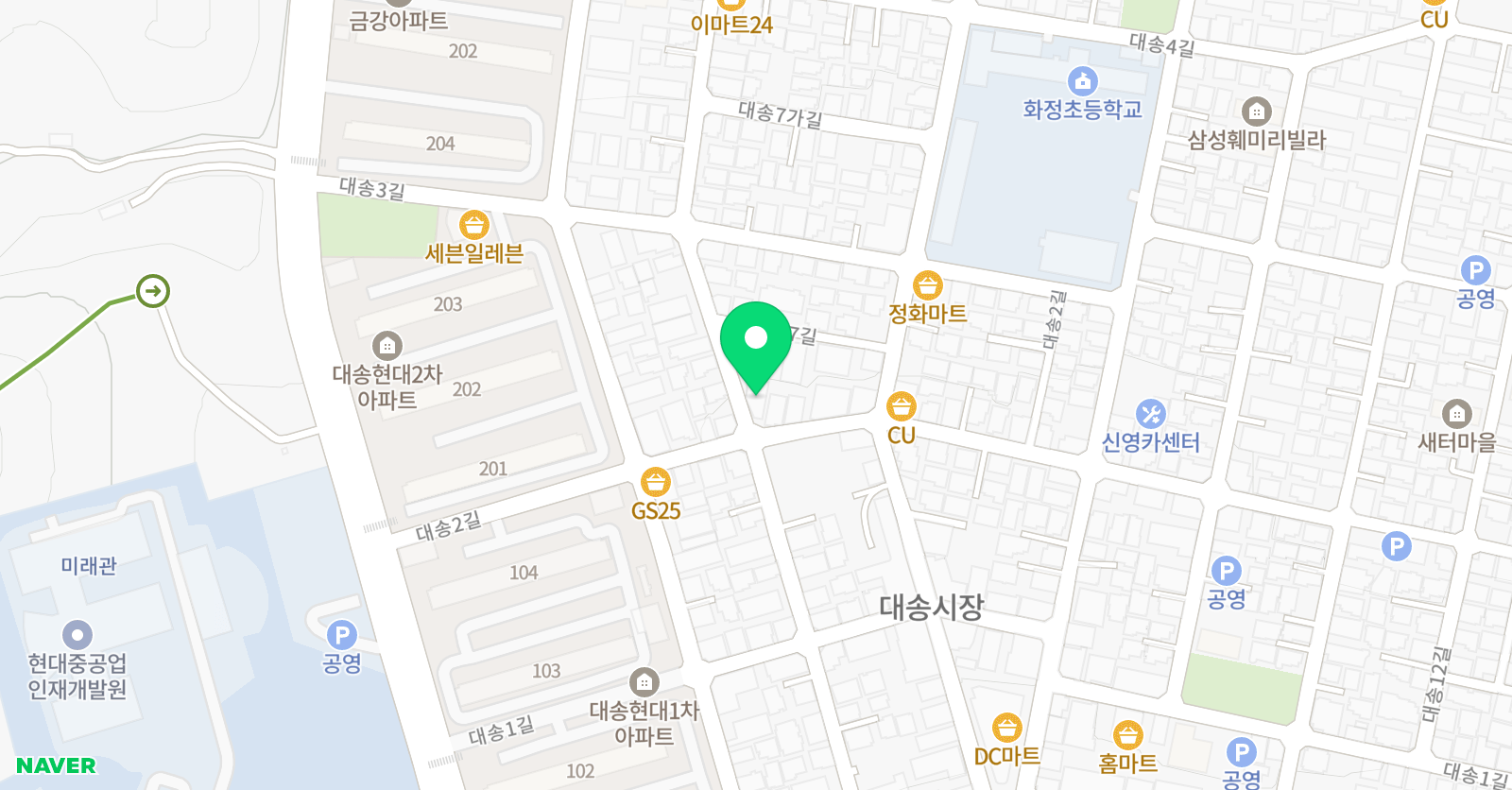 아트인아트 피아노교습소 위치