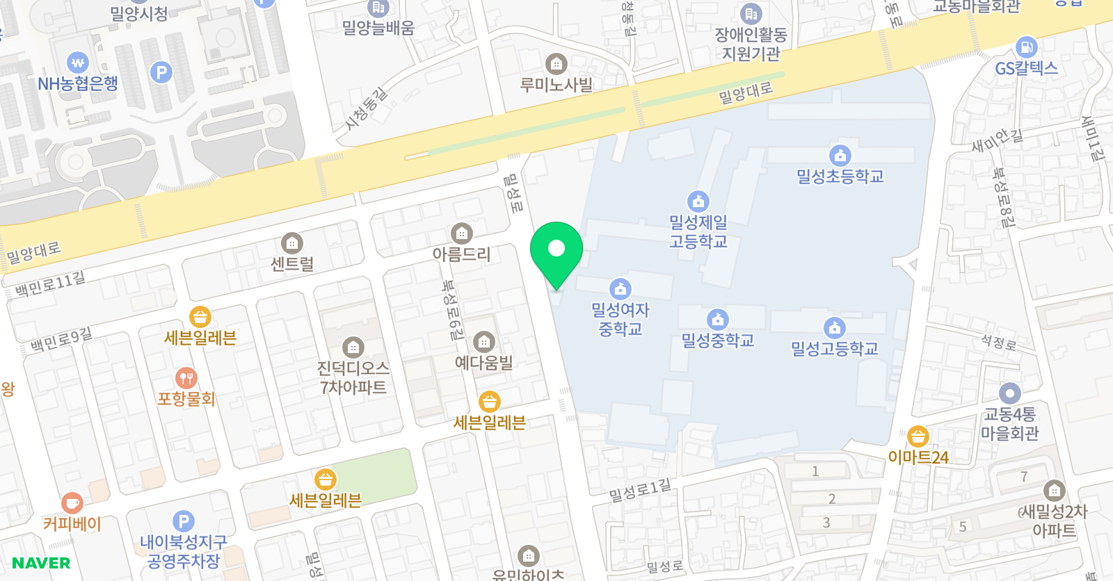 무도 태권도 위치
