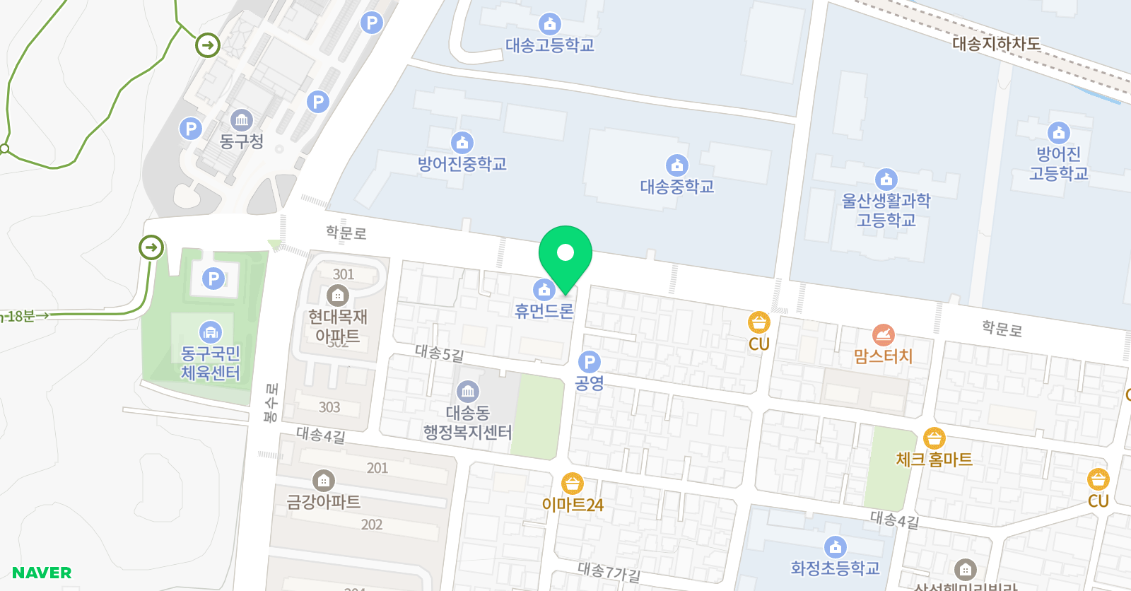 이영화멘토 과학학원 위치