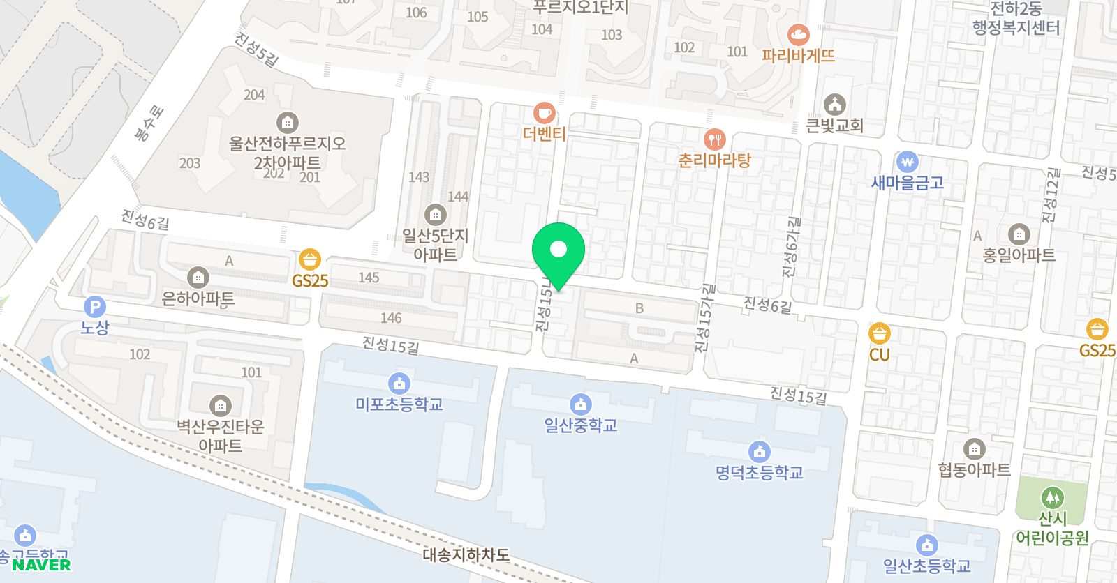 미동 태권도 위치