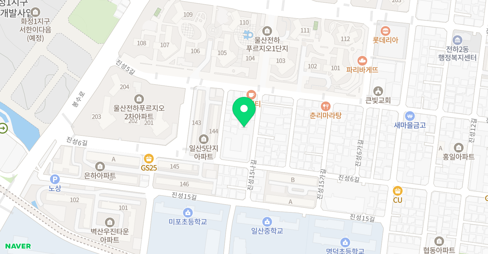 G2 영어학원 위치