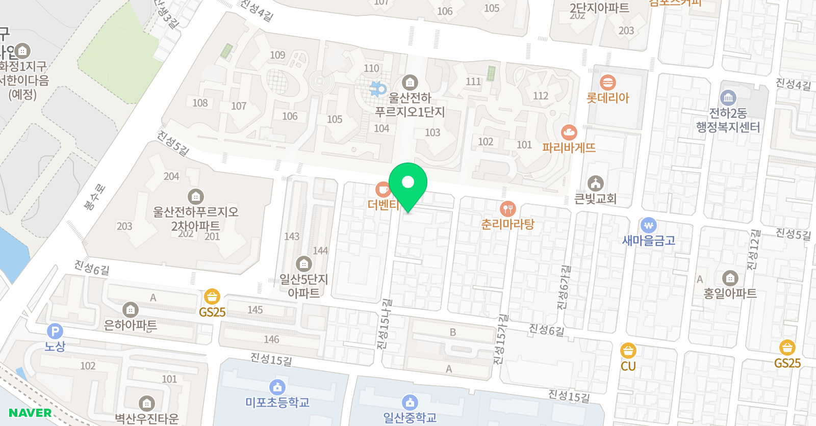 그레이스P 영재센터 어학원 위치