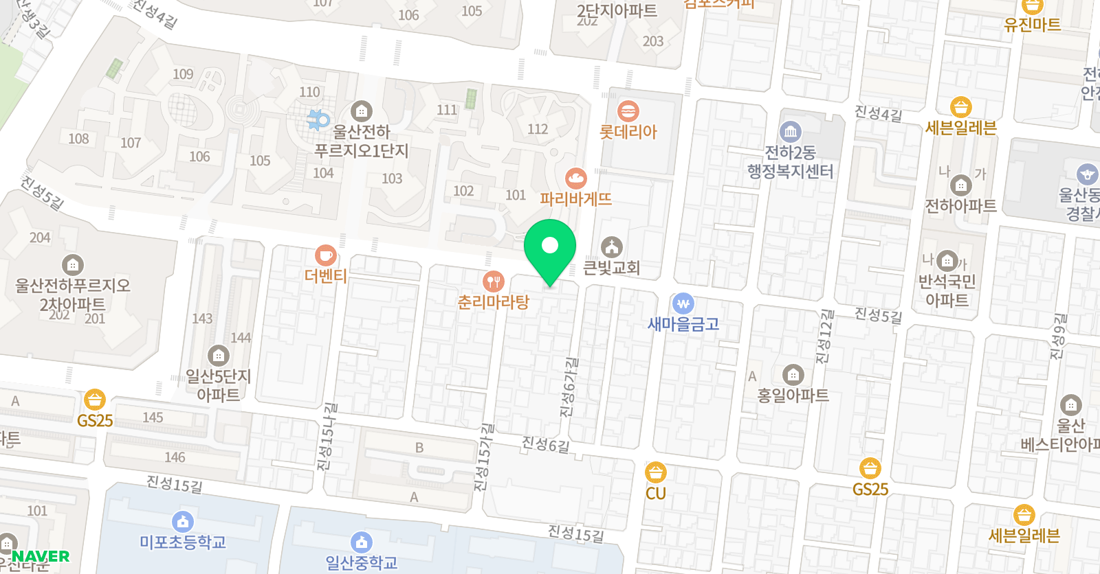 책나무 전하독서교습소 위치