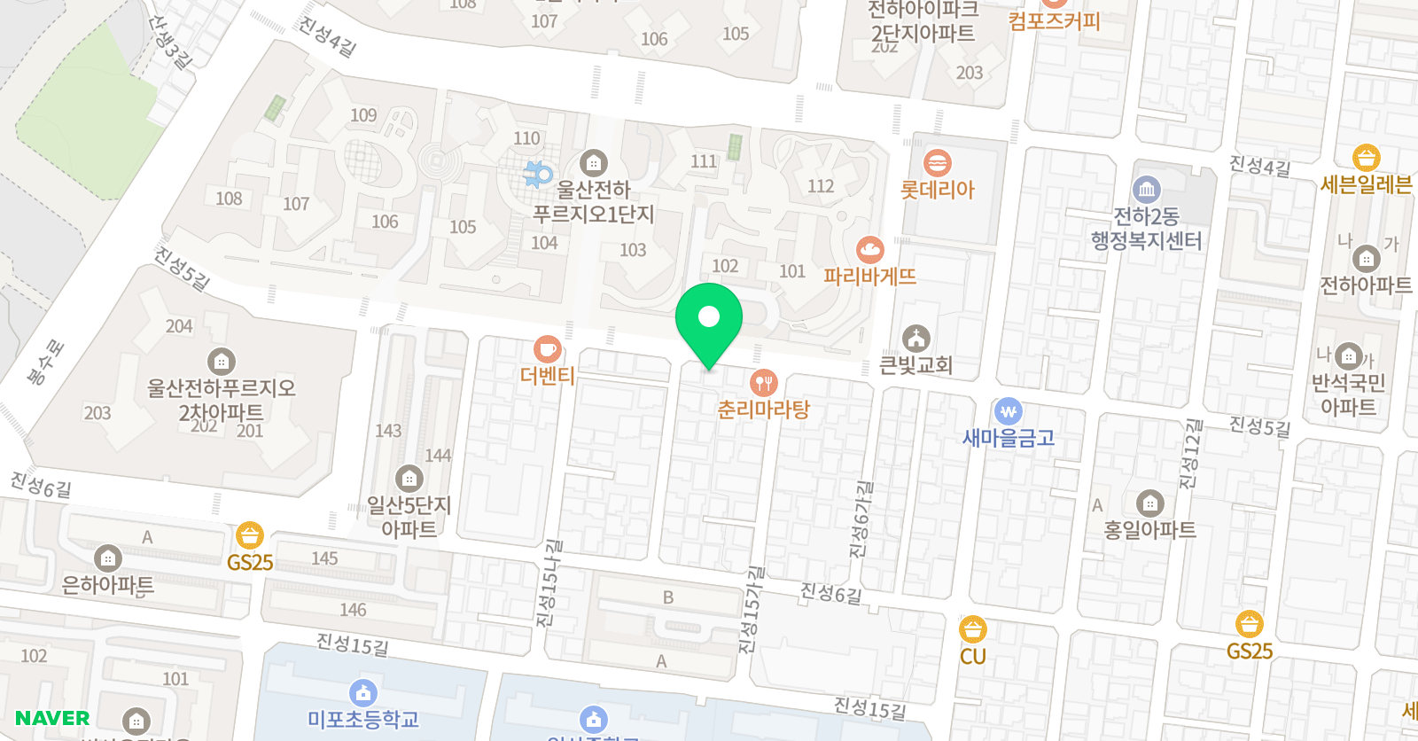 조쌤 수학교습소 위치