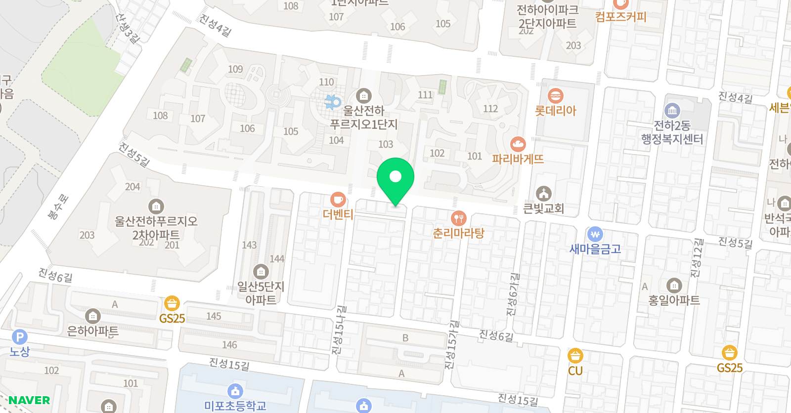 송병근멘토 수학학원 위치