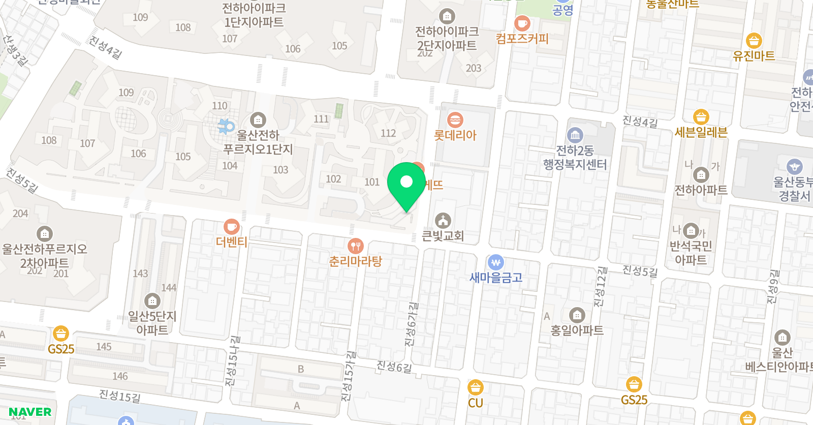 엠탑 수학학원 위치