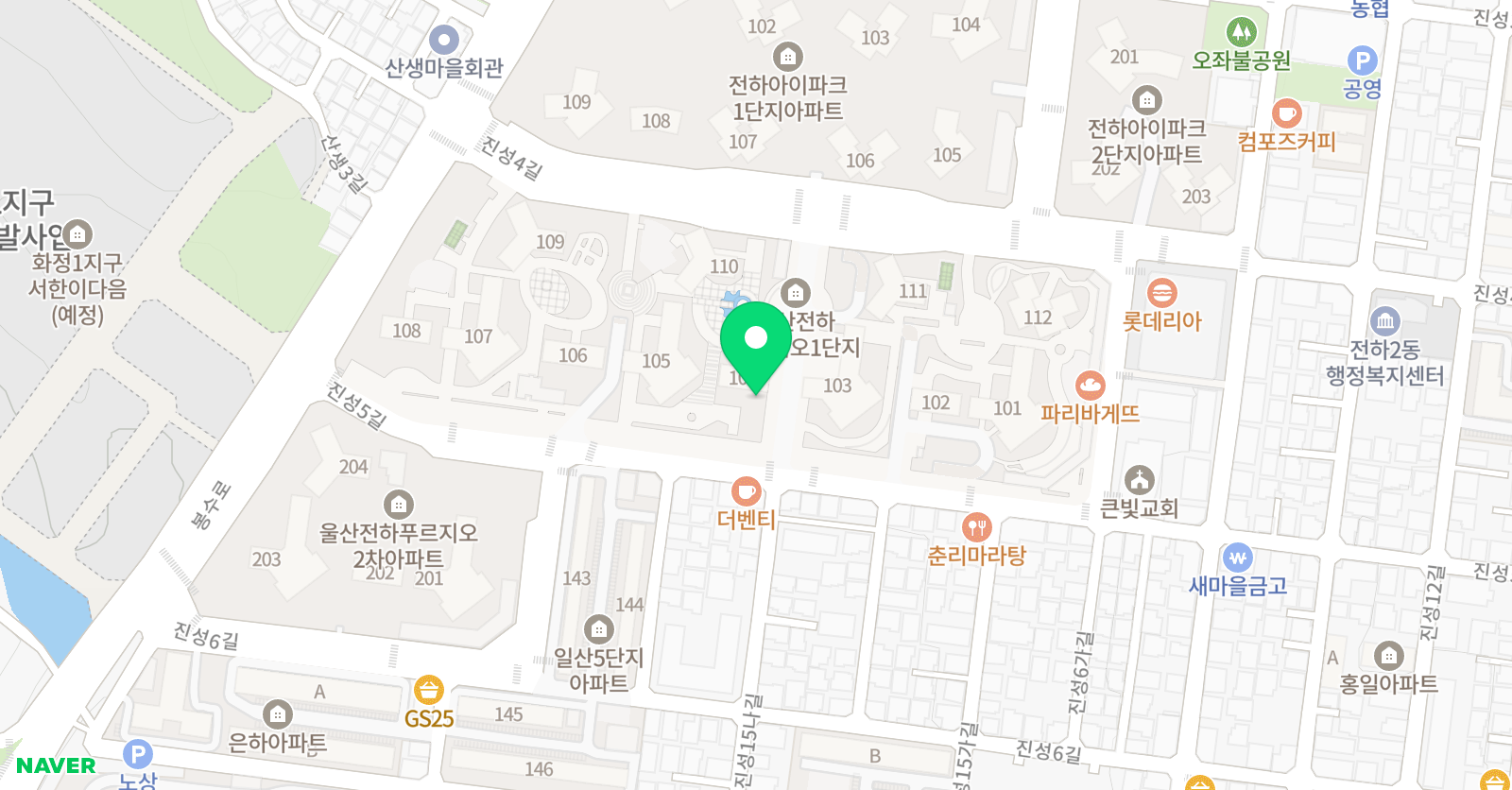숨 수학학원 위치