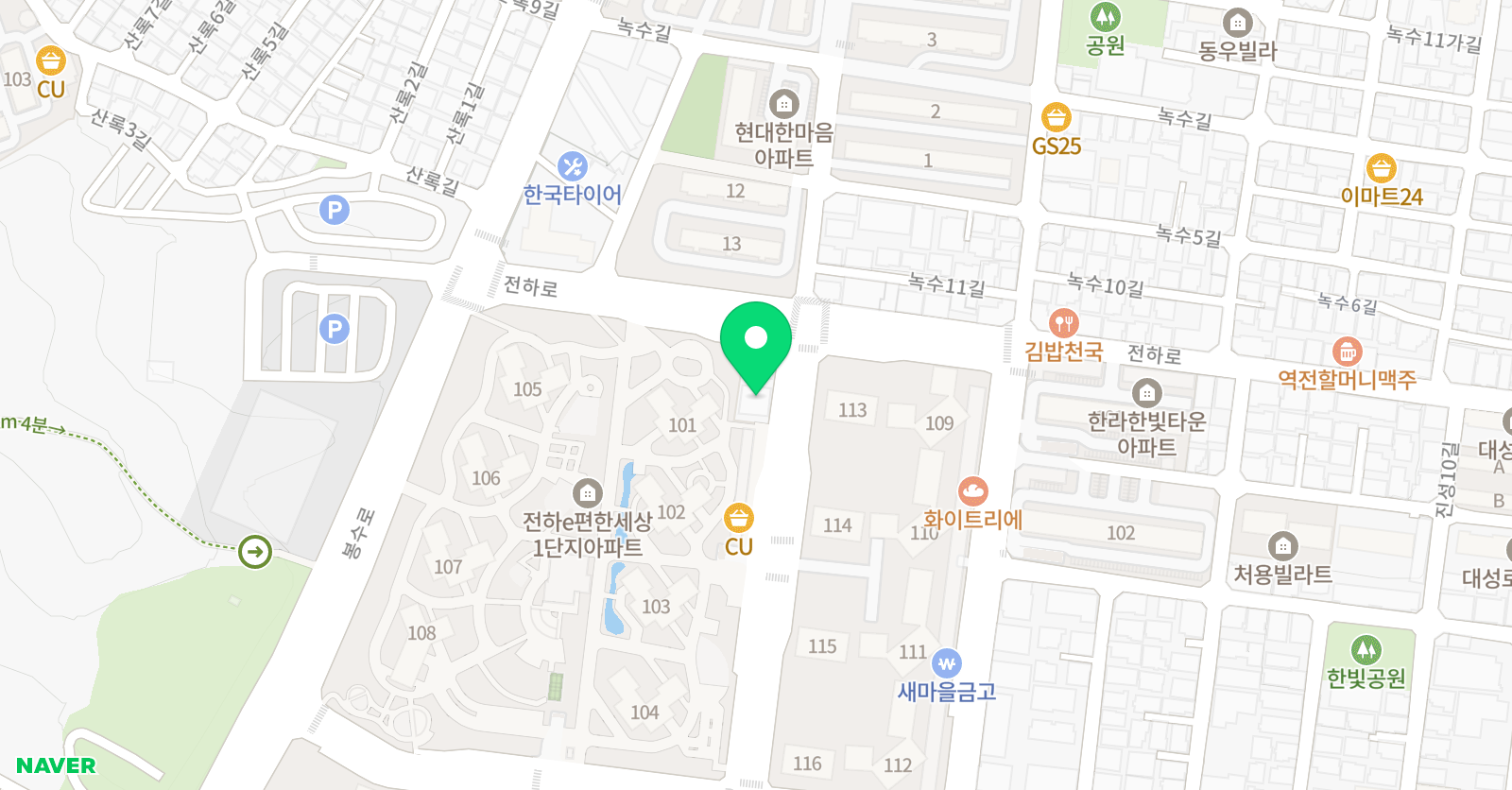 모드 무용학원 위치