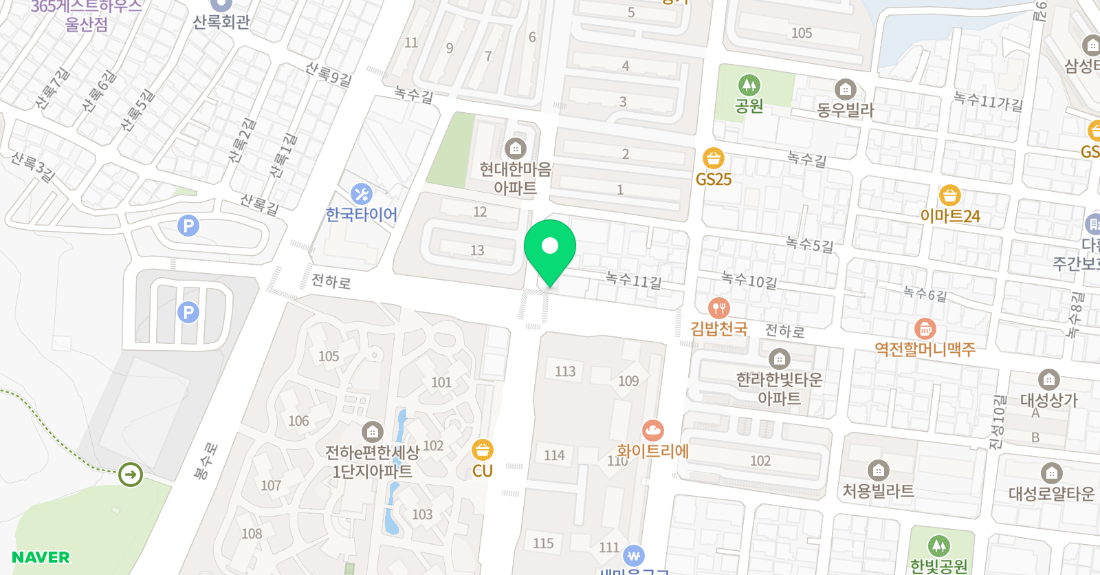 린치핀 영어학원 위치