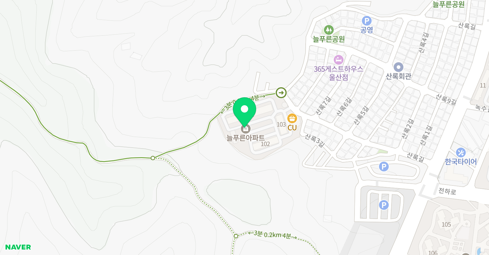 늘푸른 음악교습소 위치