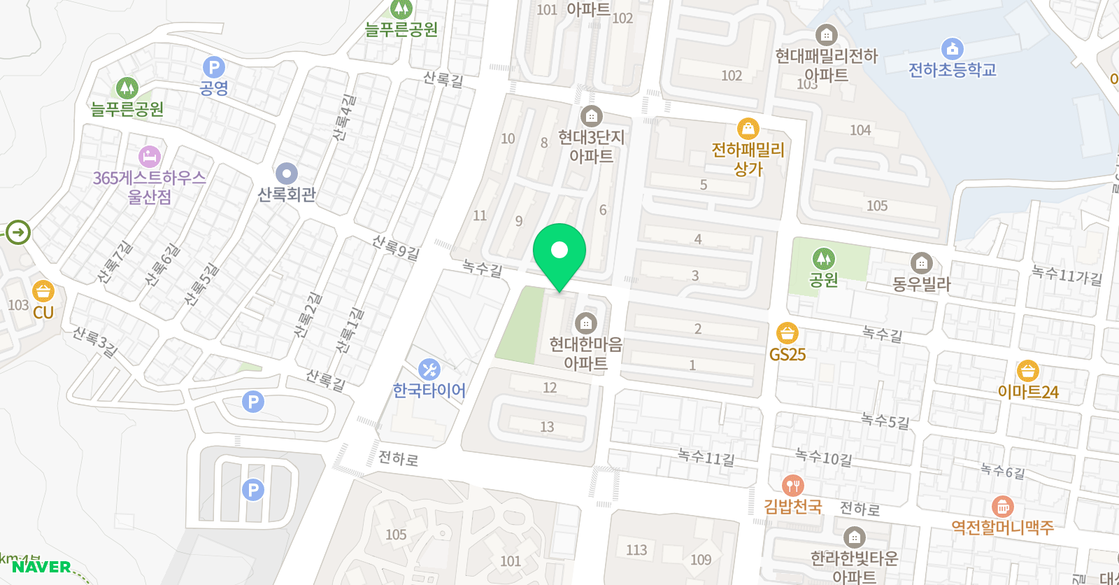 윤샘논술교습소 위치