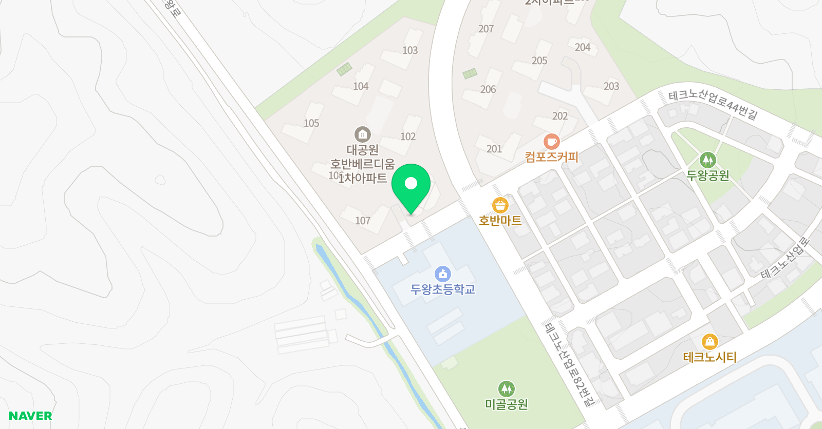 해빗 수학교습소 위치