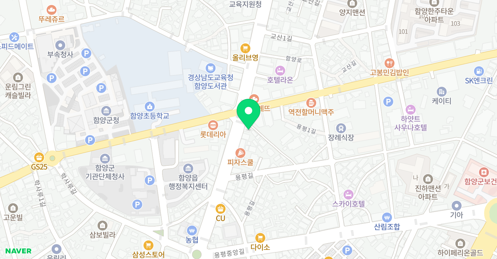 성쌤 영어 위치