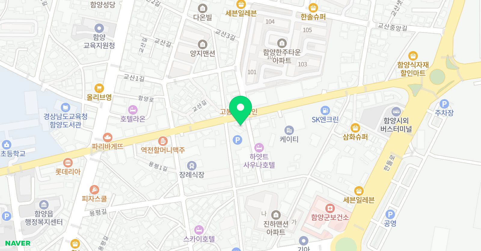 안규수 수학전문교습소 위치
